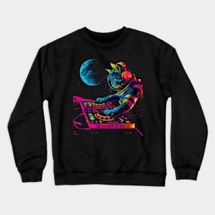 Cat DJ Sessions Crewneck Sweatshirt